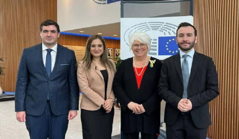 Deputies of NA Civil Contract Faction Have Meetings in European Parliament