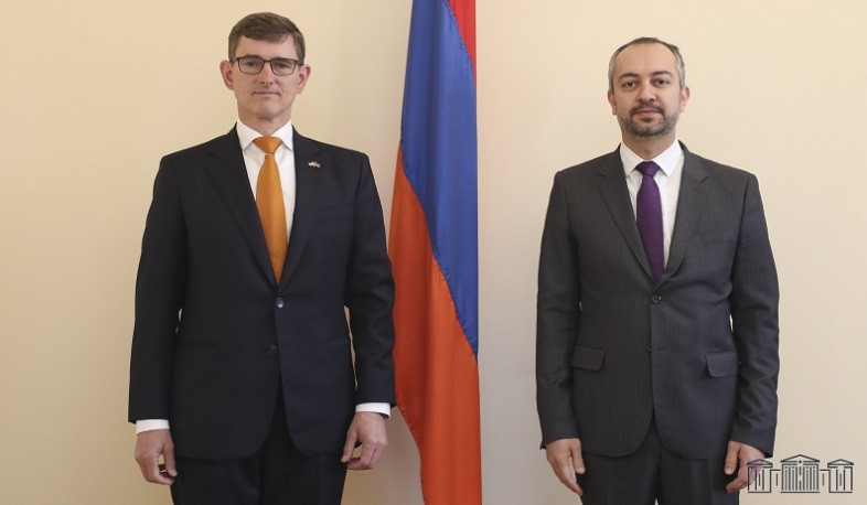 Eduard Aghajanyan receives Ambassador of the Netherlands to Armenia