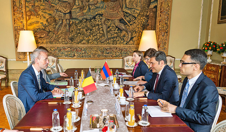 Ermənistanın ilə Belçika Xarici İşlər Nazirlikləri arasında siyasi məsləhətləşmələr