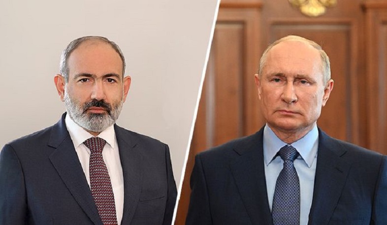 Prime Minister of Armenia Nikol Pashinyan and President of Russia Vladimir Putin had a telephone conversation