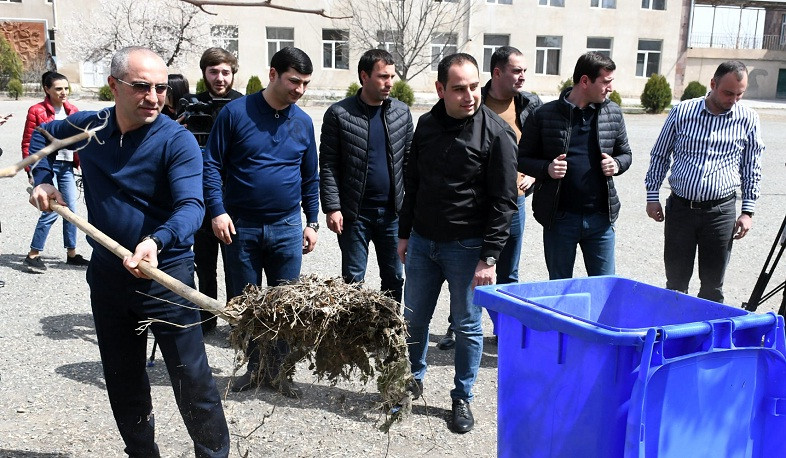 Արմավիրում համամարզային շաբաթօրյակ է իրականացվել. մասնակցել է նաև մարզպետը