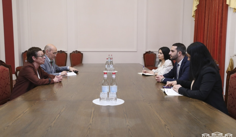 Ruben Rubinyan and Ambassador of France Discuss Current Situation in Region