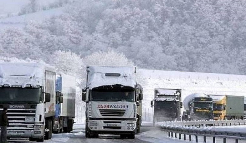 Ստեփանծմինդա-Լարս ավտոճանապարհը փակ է բեռնատարների համար