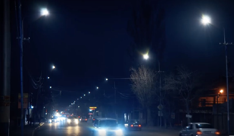 Արդիականացվել է Դավիթ Բեկի փողոցի արտաքին լուսավորության ցանցը