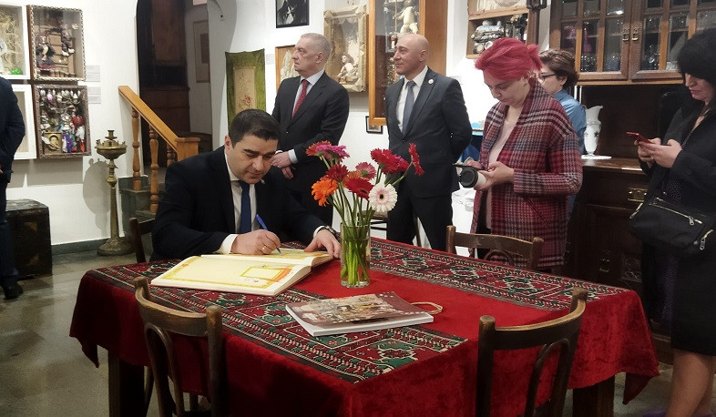 Վրաստանի խորհրդարանի նախագահն այցելել է Սերգեյ Փարաջանովի թանգարան