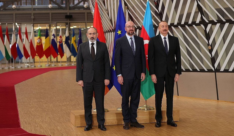Pashinyan-Michel-Aliyev trilateral meeting is taking place in Brussels