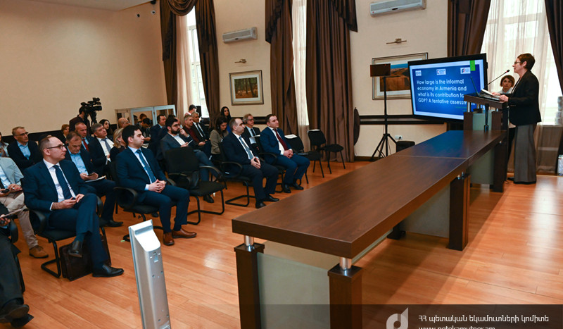 ՊԵԿ-ում տեղի է ունեցել Հայաստանում ոչ ֆորմալ տնտեսության գնահատման զեկույցի շնորհանդեսը