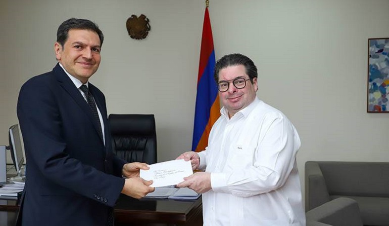 Armenia is interested in developing multifaceted relations with Dominican Republic: Paruyr Hovhannisyan