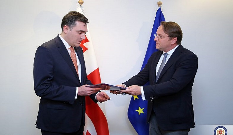 ЕС передал Грузии вопросник для предоставления статуса кандидата на членство в организации