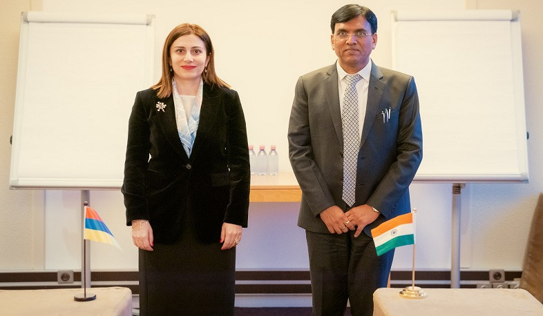 Anahit Avanesyan and her Indian counterpart discussed cooperation between two countries in field of pharmacy