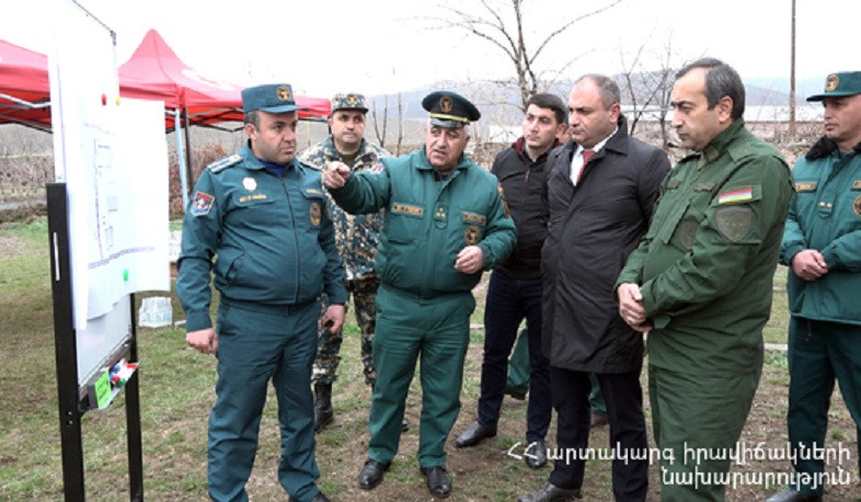 Կամավոր հրշեջ-փրկարարների հմտությունների կատարելագործում