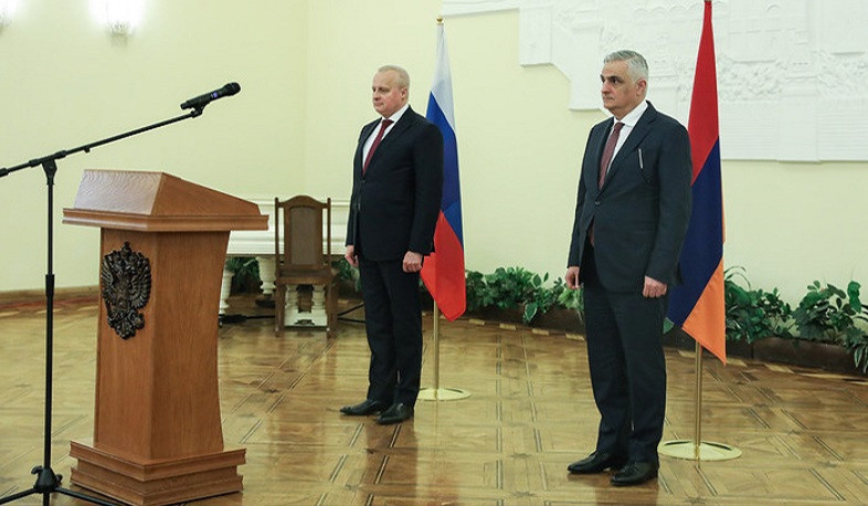 Mher Grigoryan participates in event dedicated to 30th anniversary of establishment of diplomatic relations between Armenia and Russia