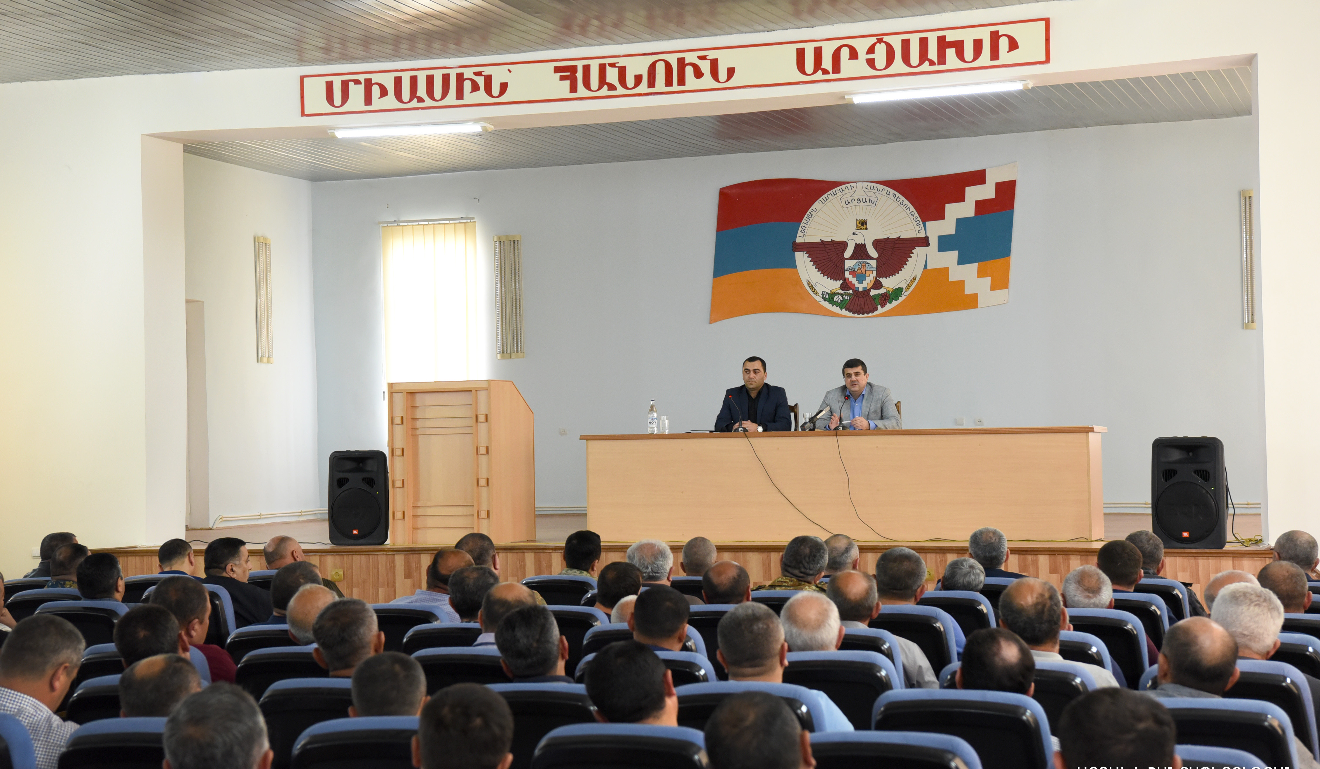 We will adhere to struggle for independence based on right of peoples to self-determination: President Harutyunyan held meeting in Martakert
