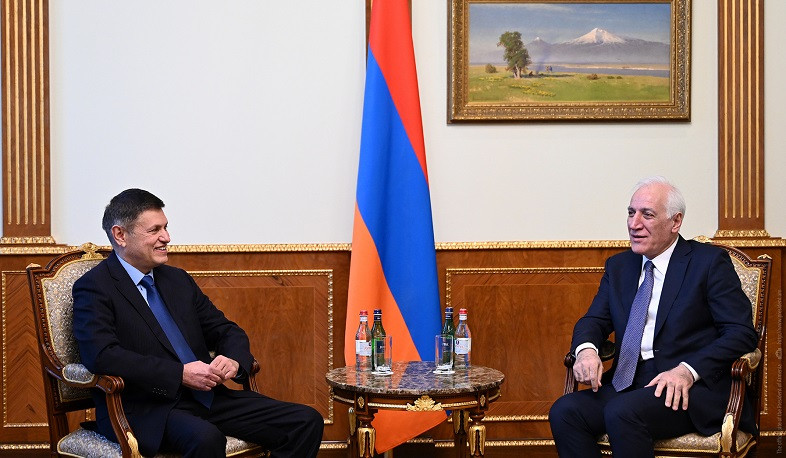 Armenian President and Greek Ambassador exchange thoughts on regional developments