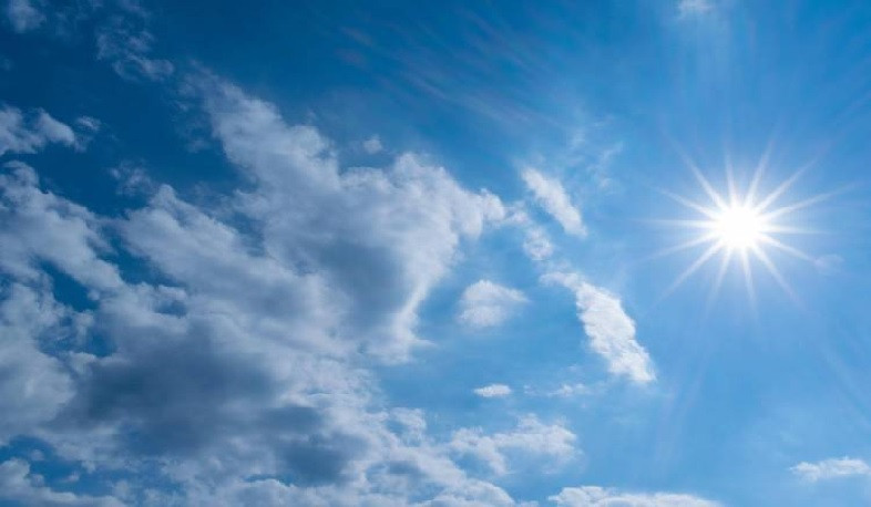 Օդի ջերմաստիճանն աստիճանաբար կբարձրանա