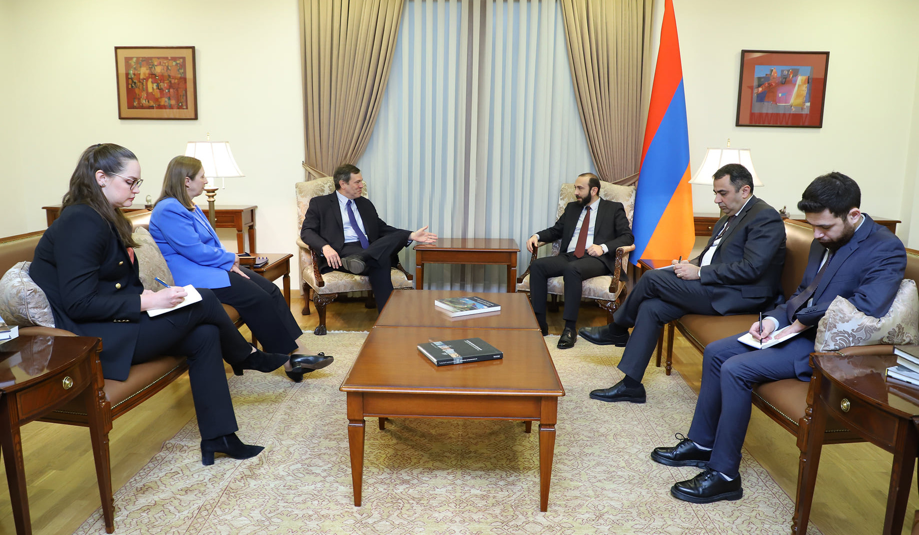 Armenia’s Foreign Minister receives US Co-Chair of OSCE Minsk Group