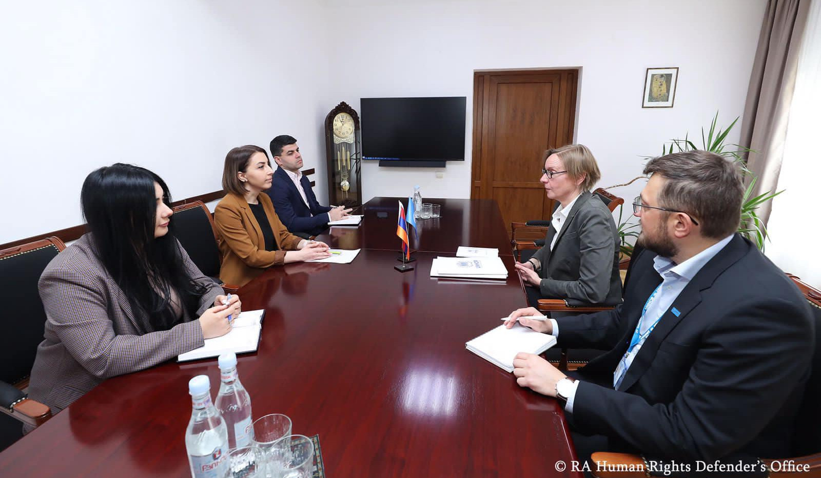 Human Rights Defender and representative of United Nations High Commissioner for Refugees in Armenia discussed areas of cooperation