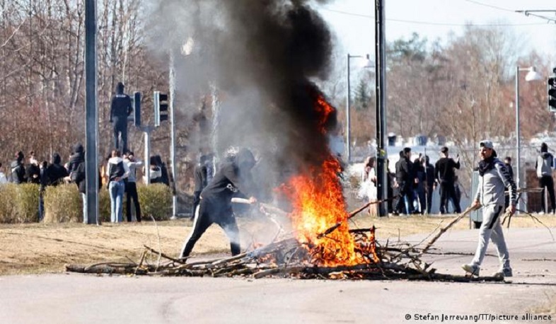 Three injured in clash between police and protesters over planned Quran burnings in Sweden