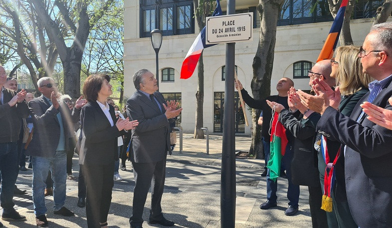 Ceremony dedicated to memory of Armenian Genocide victims held in Nimes, France