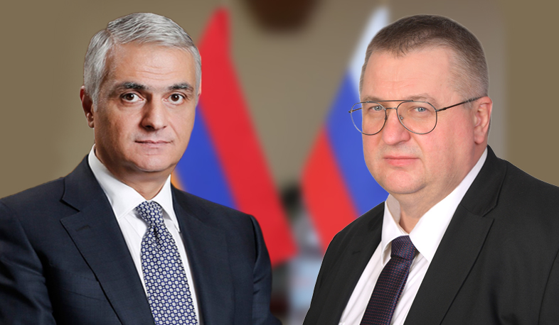 Мгер Григорян и Алексей Оверчук обсудили тему восстановления транспортных коммуникаций Южно-Кавказского региона