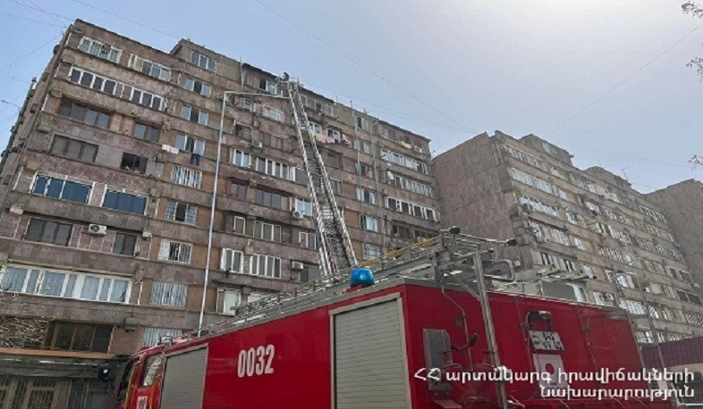 Հրդեհ Հանրապետության փողոցի բնակարաններից մեկում