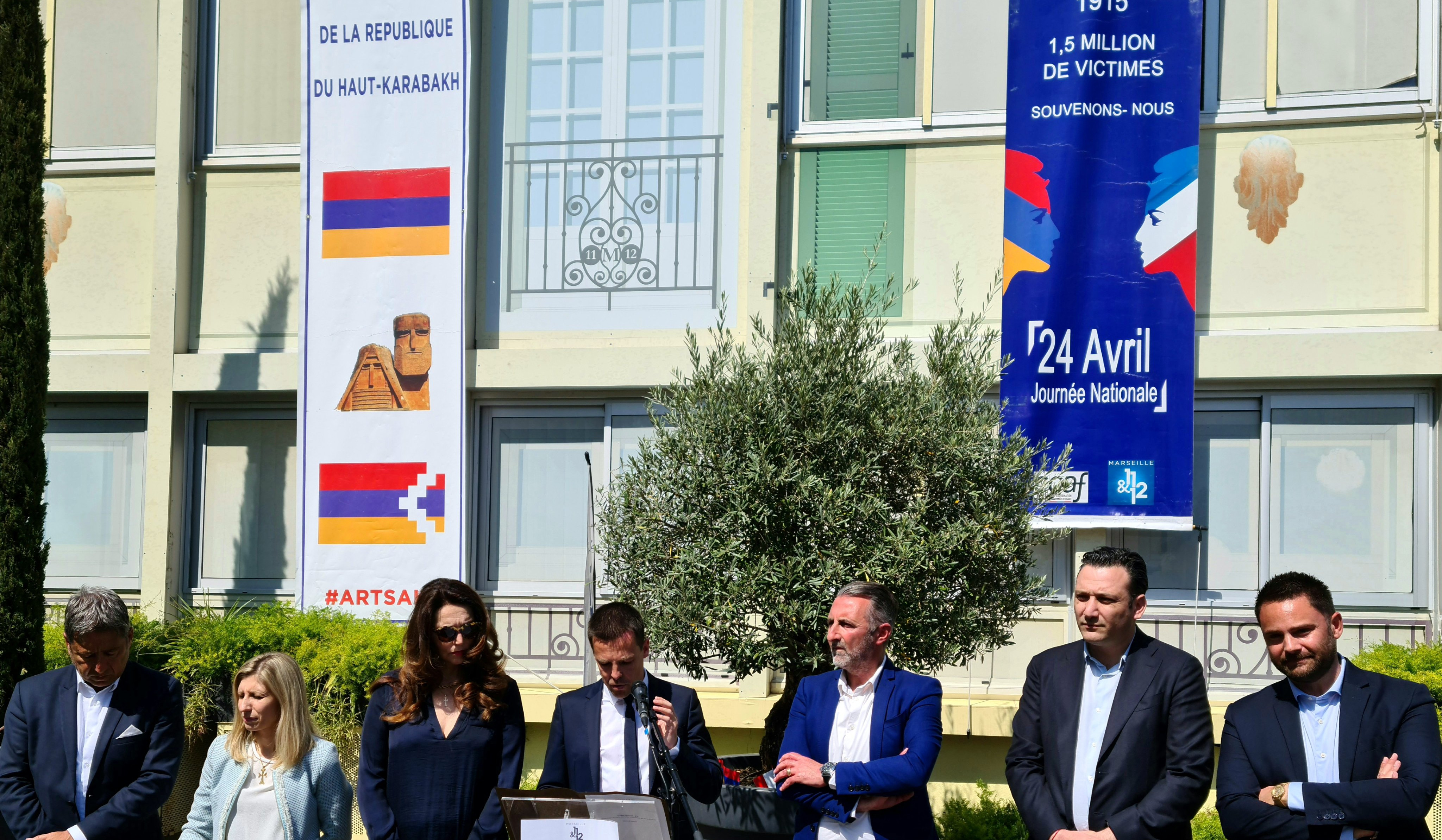 Commemorations of Armenian Genocide victims in number of French cities