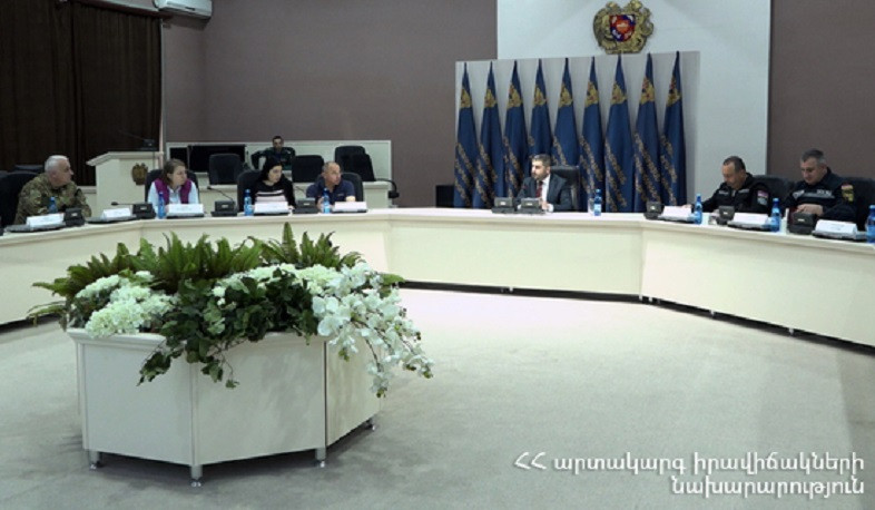 36-ժամյա վարժանքի շրջանակում խորհրդակցություն ԱԻՆ-ում