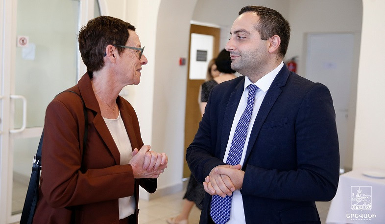 Երևանի քաղաքապետի առաջին տեղակալն այցելել է Ֆրանս-հայկական մասնագիտական ուսումնական կենտրոն