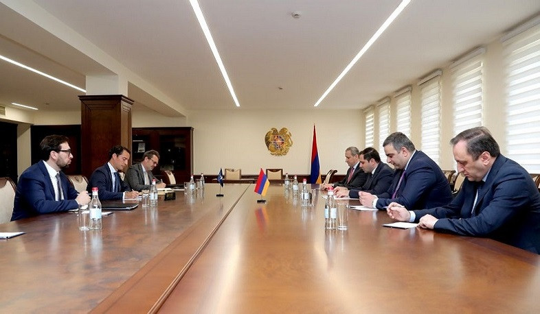 Papikyan briefed Special Representative of NATO Secretary General on security situation in Artsakh