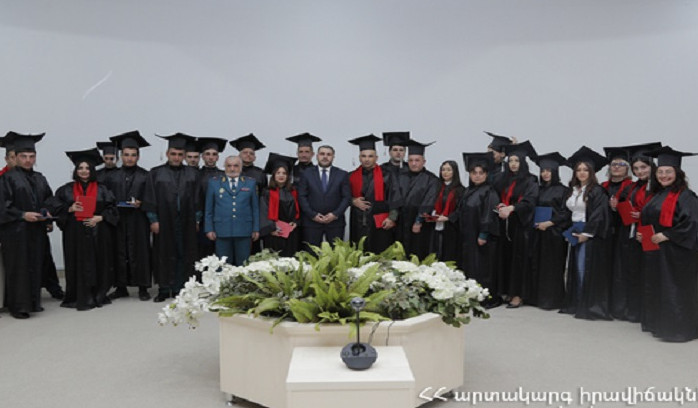 Ճգնաժամային կառավարման պետական ակադեմիայի 30 շրջանավարտ դիպլոմ է ստացել