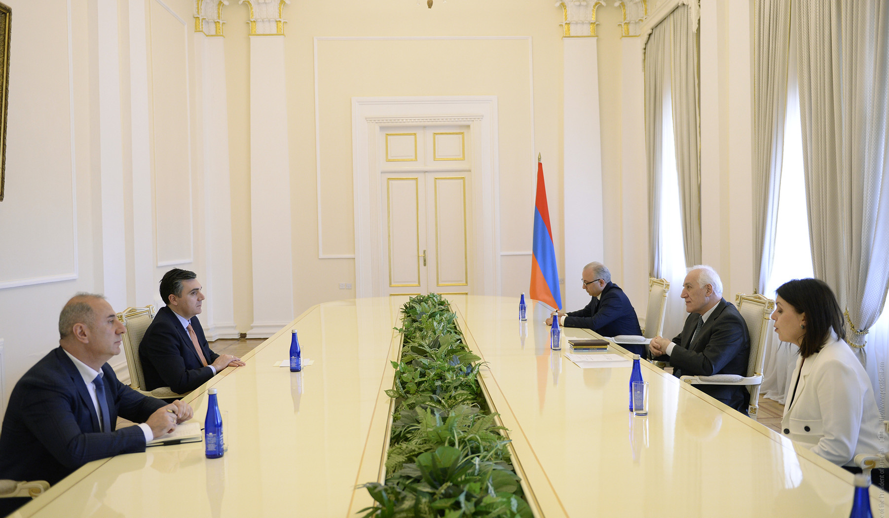President of Armenia and Foreign Minister of Georgia highlighted establishment of stability and peace in the region