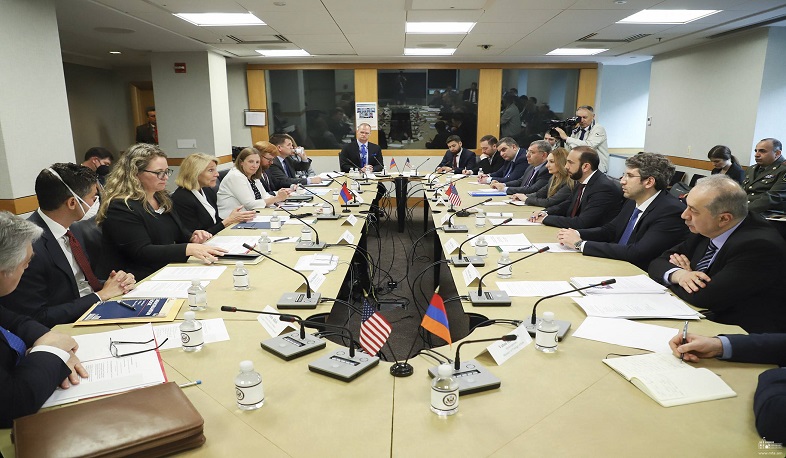 Ermənistan-ABŞ strateji dialoqunun yekun sessiyası ilə bağlı tərəflər birgə bəyanat yayıblar