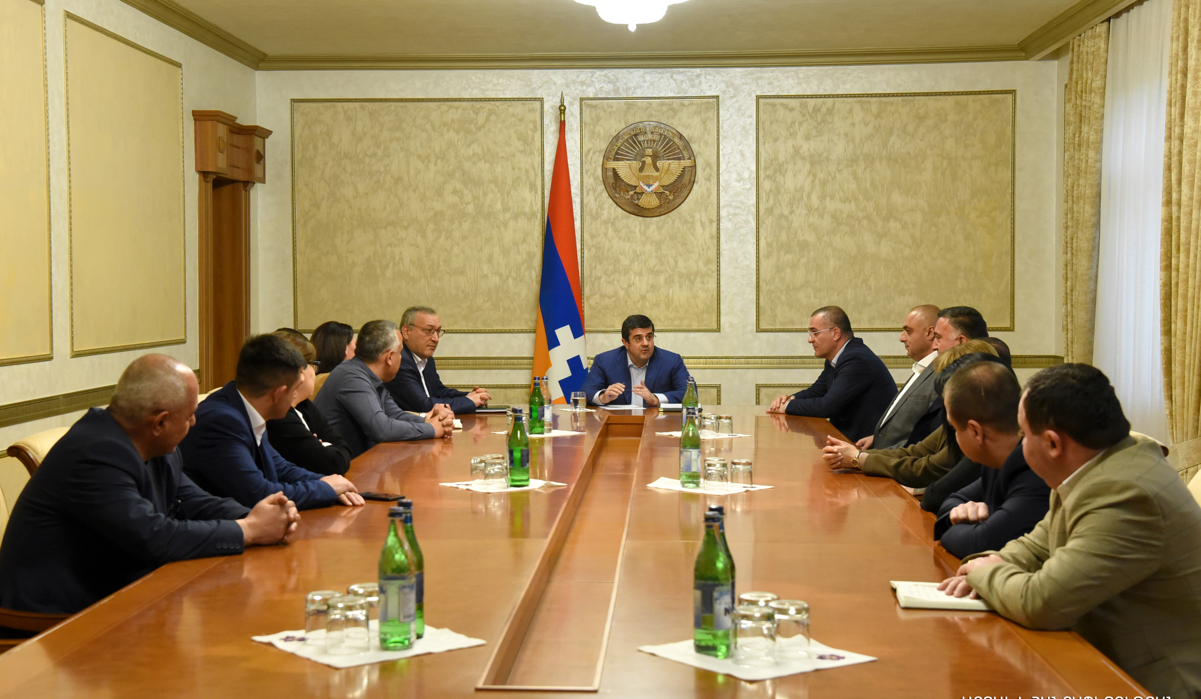 Issues related to internal and external challenges facing Artsakh discussed