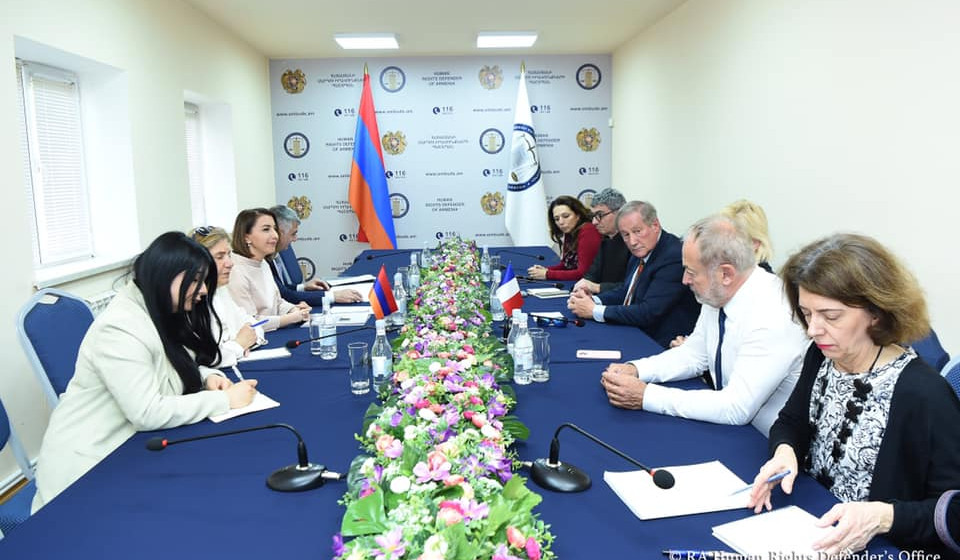 ՀՀ ՄԻՊ-ն ընդունել է Ֆրանսիա-Հայաստան բարեկամական խմբի պատվիրակությանը