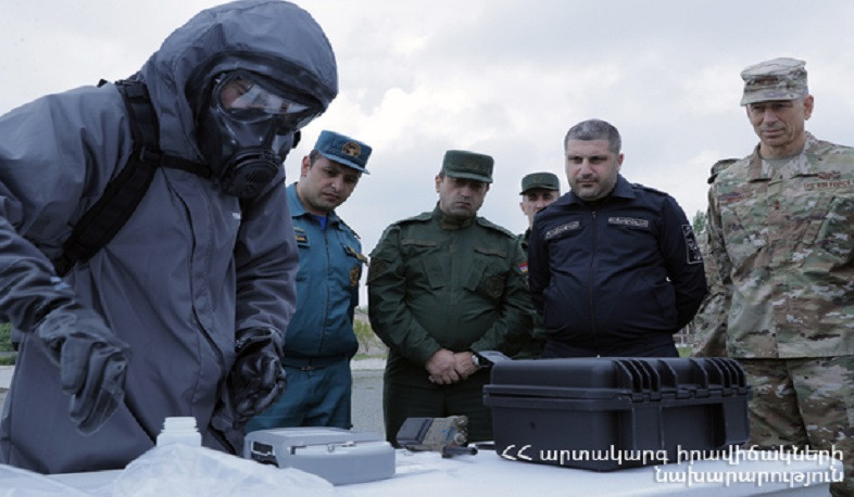 ԱԻՆ-ին քիմիական, կենսաբանական և միջուկային վտանգներին արձագանքման սարքավորումներ են նվիրաբերվել