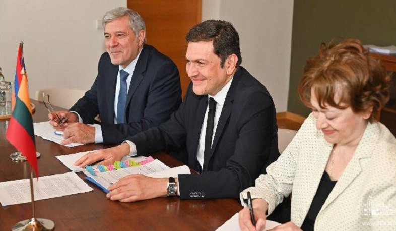 Քննարկվել են հայ-լիտվական միջպետական կապերն ամրապնդելու հնարավորությունները և գործնական քայլերը