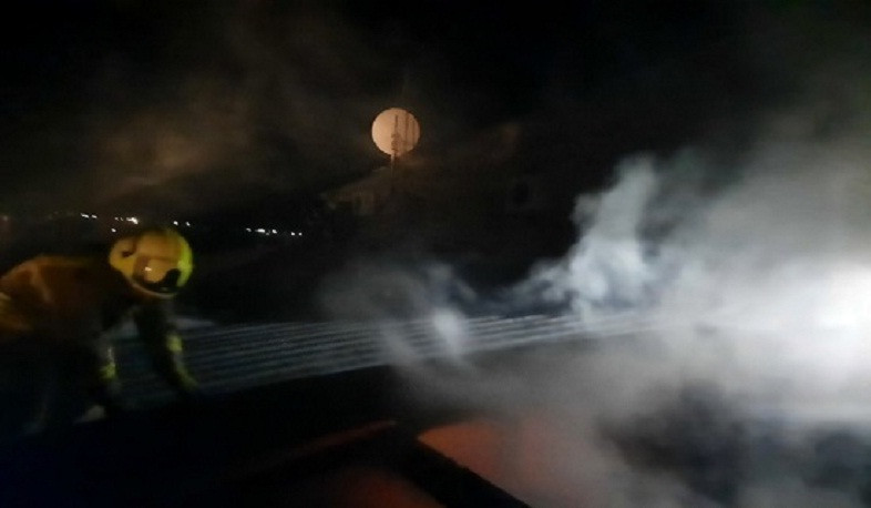 Հրդեհ Գյումրի քաղաքում. մինչ փրկարարների հասնելը հյուրանոցից տարհանվել է 16 քաղաքացի