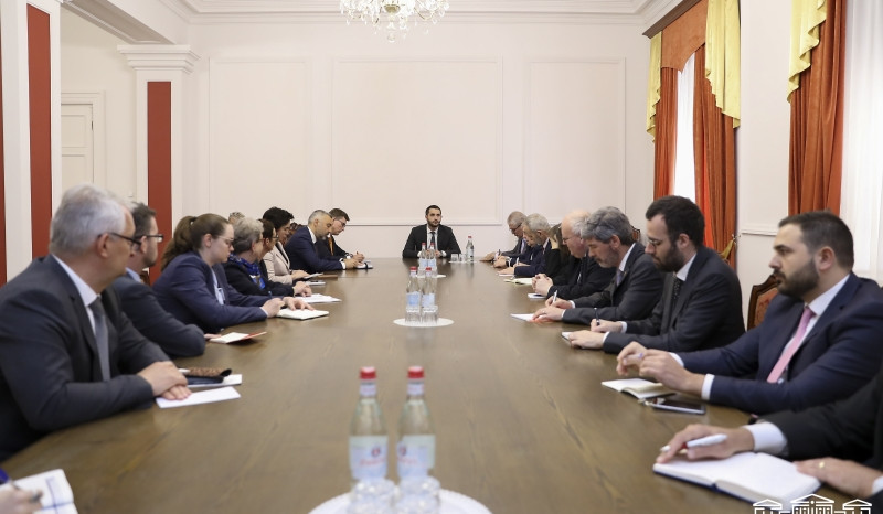 Ruben Rubinyan and a number of ambassadors discussed Armenia-Turkey relations normalization process