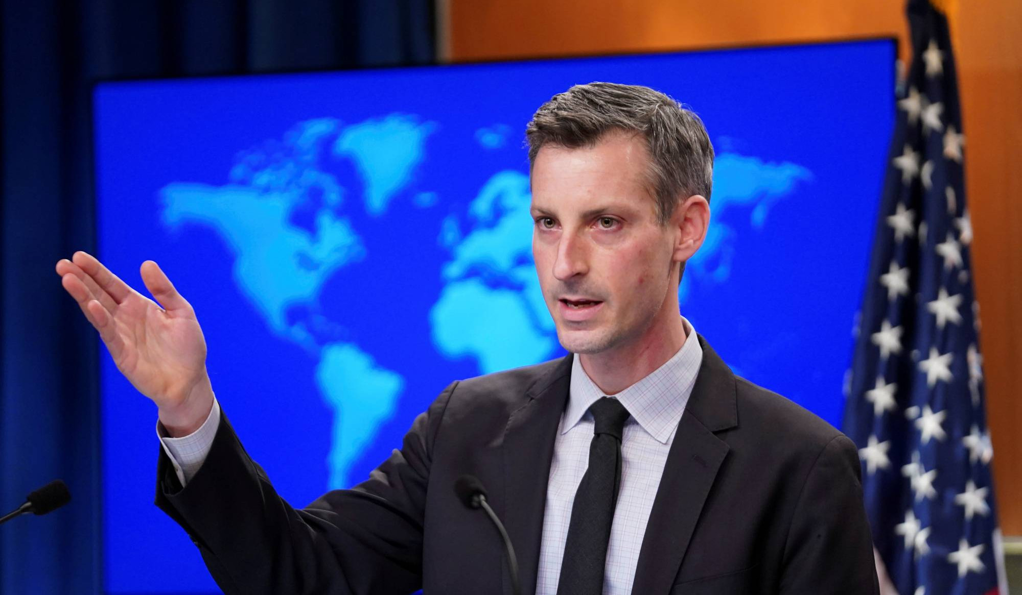 We encourage those protesting to refrain from violence and to respect the rule of law: Ned Price on protests in Armenia