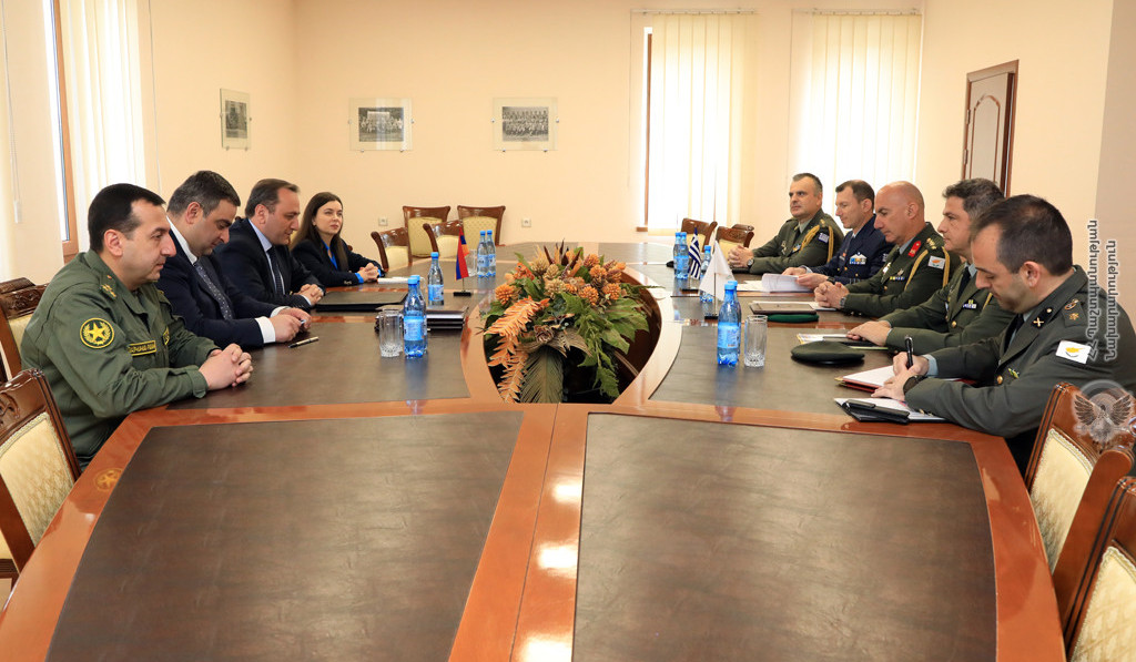 Armenia-Greece-Cyprus defense cooperation planning consultations held