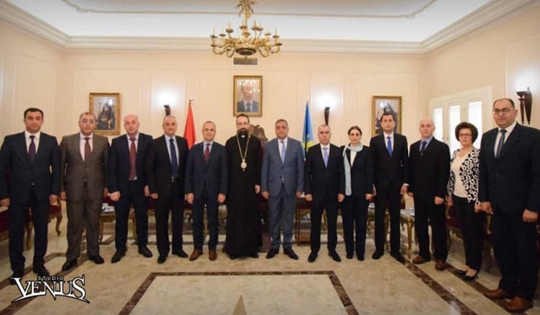 Zareh Sinanyan summed up his visits to Syria and Lebanon