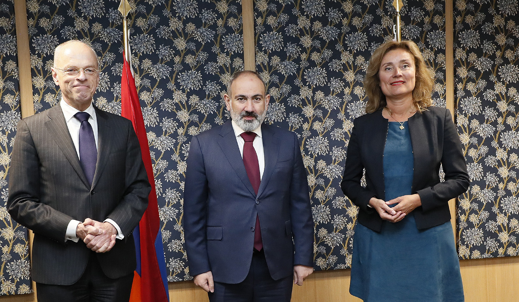 Pashinyan meets with President of Senate of Netherlands Jan Anthonie Bruijn and Speaker of House of Representatives Vera Bergkamp