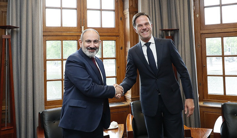 Meeting between Nikol Pashinyan and Mark Rutte takes place, Prime Ministers of two countries issued statements