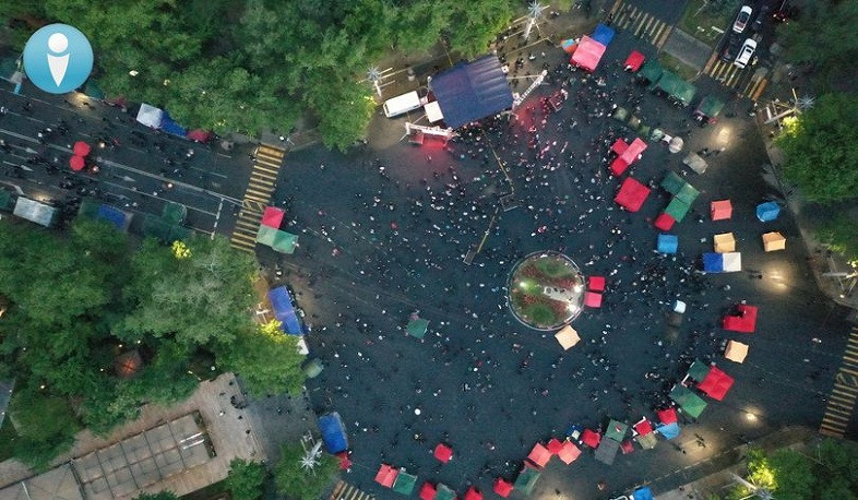 Ժամը 20:12-ի դրությամբ Ֆրանսիայի հրապարակում և հարակից տարածքներում գտնվել է շուրջ 1750 մարդ. ԻՔՄ