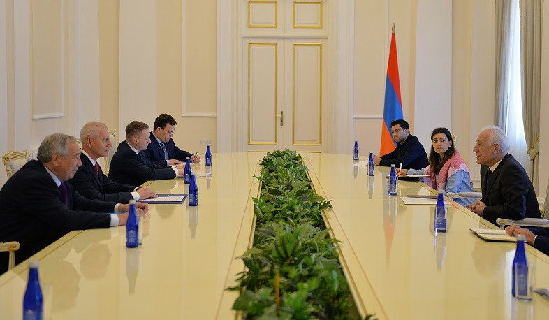 Армения придает большое значение развитию спорта и прилагает последовательные усилия, особенно в реализации программ массового спорта: Ваагн Хачатурян принял Олега Матыцина