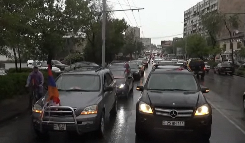«Դիմադրություն» շարժումն ավտոերթեր է իրականացնում Երևանում