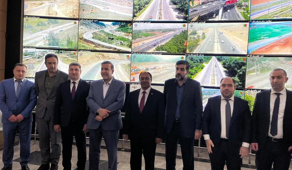 Գնել Սանոսյանն այցելել է Իրանի ճանապարհների կառավարման կենտրոն