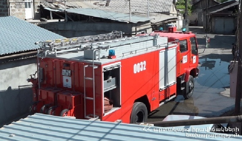 Հրդեհ Սևանի փողոցում