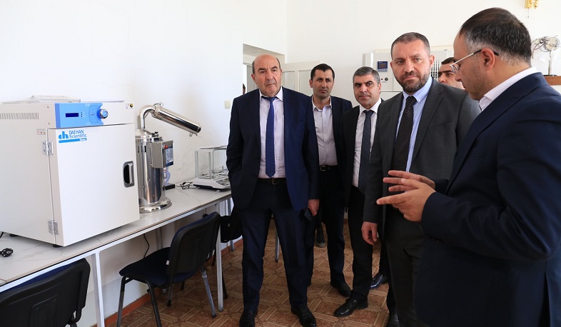 Վահան Քերոբյանը Շիրակի մարզում հետևել է տնտեսության ոլորտում իրականացվող ծրագրերի ընթացքին