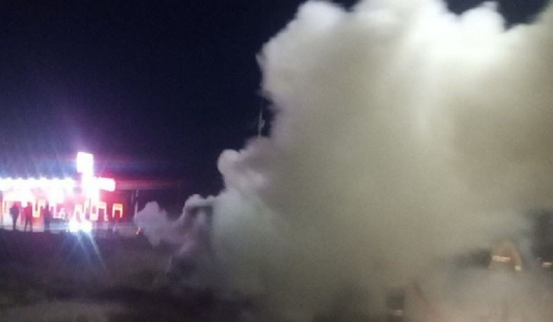 Հրդեհ Վարդենիս քաղաքում